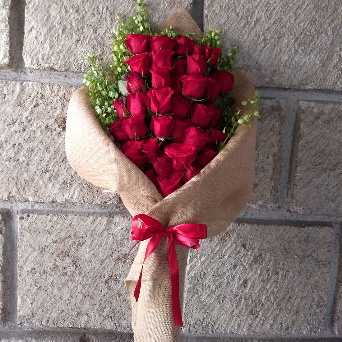 Bouquet con 36 rosas