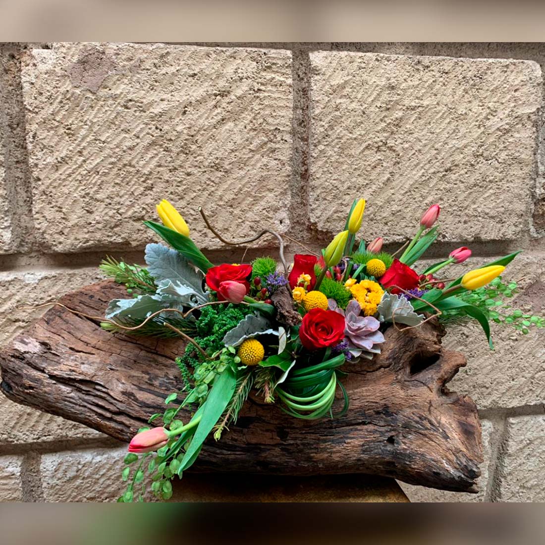 Diseño con tulipanes