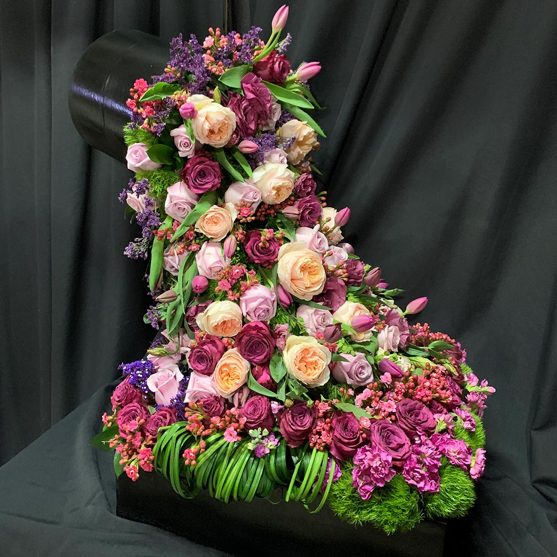 Diseños grandes con flores finas