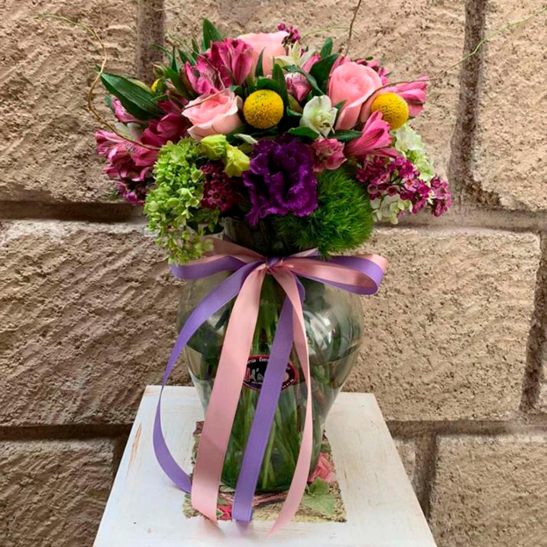 Diseño con flores finas